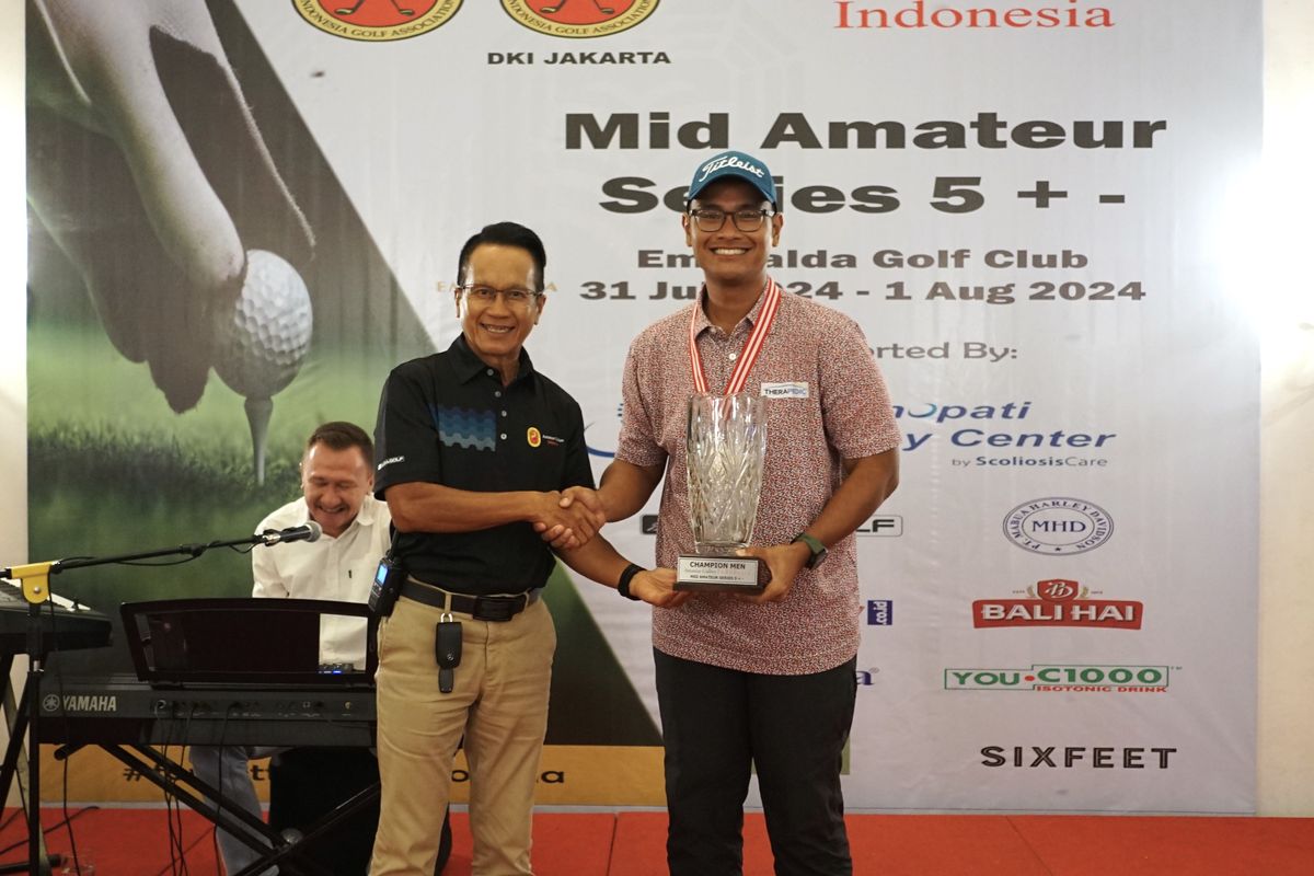 Alit & Hanemas Menang AGI Mid-Am Lagi
